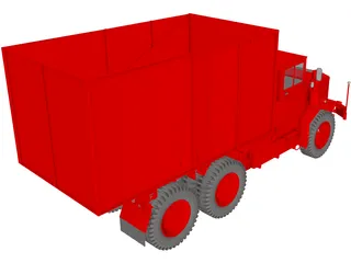 Farm Truck L912 3D Model