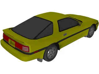 Toyota Supra MK3 (1991) 3D Model