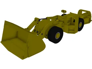 Shovel Loader 3D Model