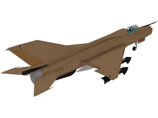 MiG-21 3D Model