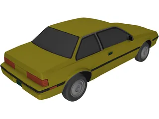 Buick Skyhawk (1984) 3D Model