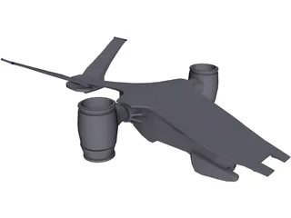 Hunter Killer 3D Model