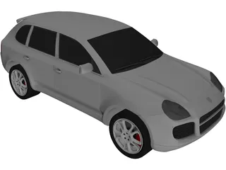 Porsche Cayenne (2004) 3D Model