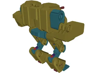 Thanatos Battletech 3D Model