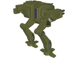 Shadowcat Battletech 3D Model