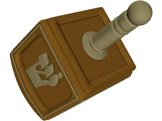 Dreidel 3D Model