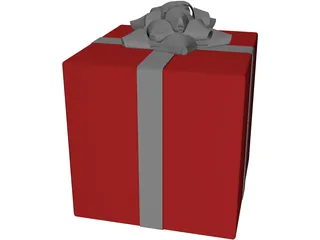 Present Box 3D Model