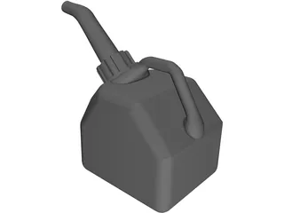 General 10L Gas Can 3D Model