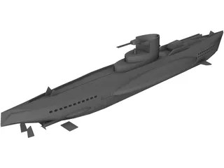 U-998 3D Model