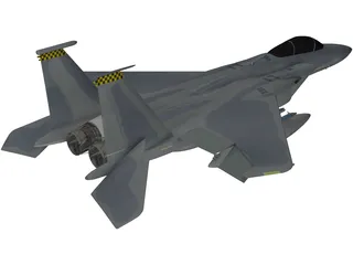 F-15C 3D Model