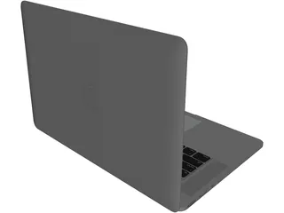 Apple Macbook Pro 15 Inch 3D Model