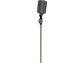 Microphone 3D Model