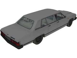 GAZ-14 Chaika (1977) 3D Model