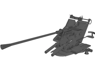 Flak 37 3D Model