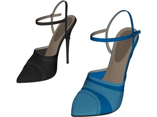 High Heels 3D Model