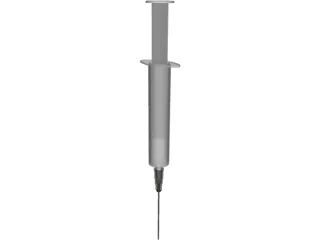 Syringe 3D Model