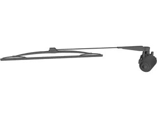 Windshield Wiper 3D Model