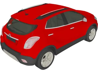 Opel Mokka (2013) 3D Model