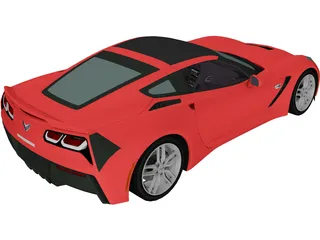 Chevrolet Corvette C7 Stingray 3D Model