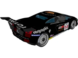 Lamborghini Gallardo GT3 Cup 3D Model