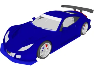 Honda HSV-010 GT 3D Model