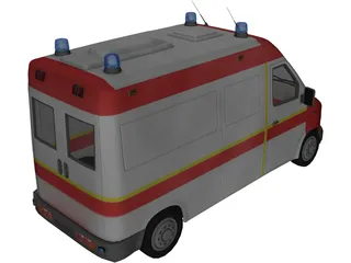 Ambulance 3D Model