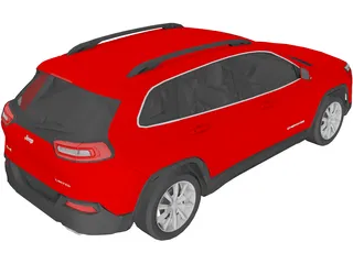 Jeep Cherokee (2015) 3D Model