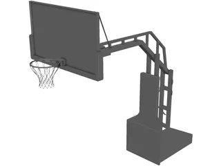 Basketball Stand 3D Model