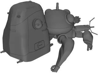 Tachikoma Robot 3D Model