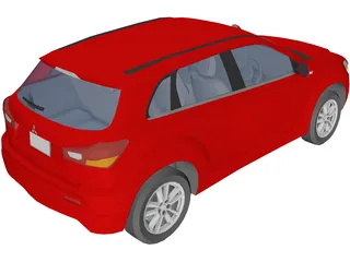 Mitsubishi ASX 3D Model