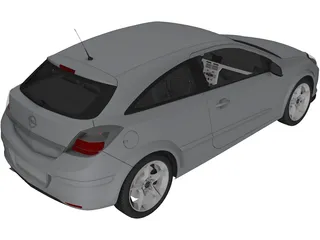 Opel Astra 3D Model