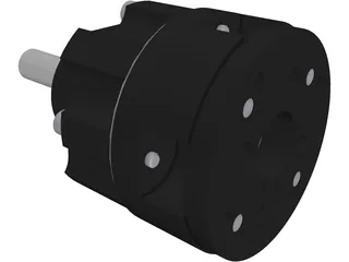 Planetary Gearbox NEU P32 1:6.75 3D Model