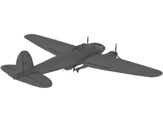 Heinkel He 111 3D Model