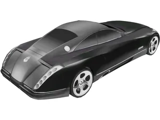 Maybach Exelero Coupe 3D Model