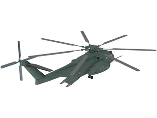 Sikorsky MH-53E Sea Dragon 3D Model