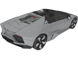 Lamborghini Reventon Roadster (2010) 3D Model