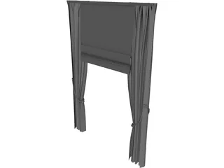 Curtain 3D Model