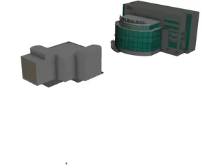 Helios Building Global CyberSoft 3D Model