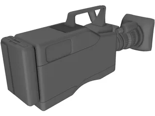 Video Camera 3D Model