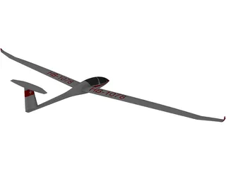 Glider 3D Model