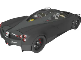 Pagani Huayra (2012) 3D Model