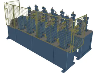 Roll Forming 3D Model