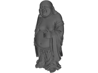 Buddha Statue 3D Model