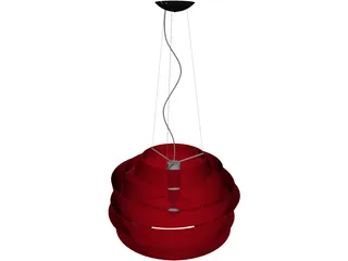 Le Soleil Suspension Lamp 3D Model