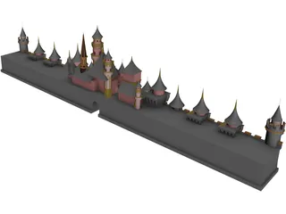 Disney World 3D Model