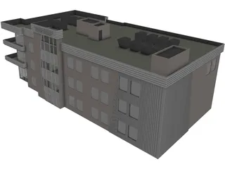 Office Building 3D Model