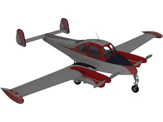 Let L-200 Morava 3D Model