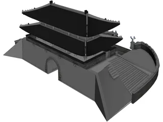 Namdaemun 3D Model