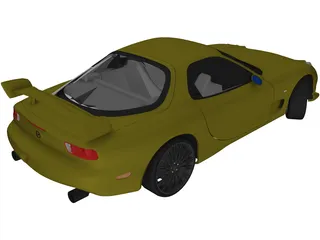 Mazda RX-7 3D Model