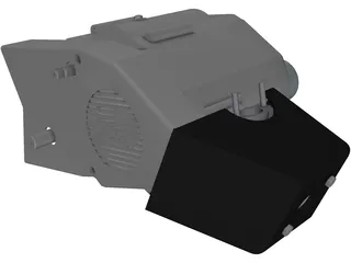 Tomos APN 6 Engine 3D Model